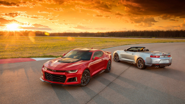 Cars sunset mountains ocean beach free wallpaper for desktop - medium preview image