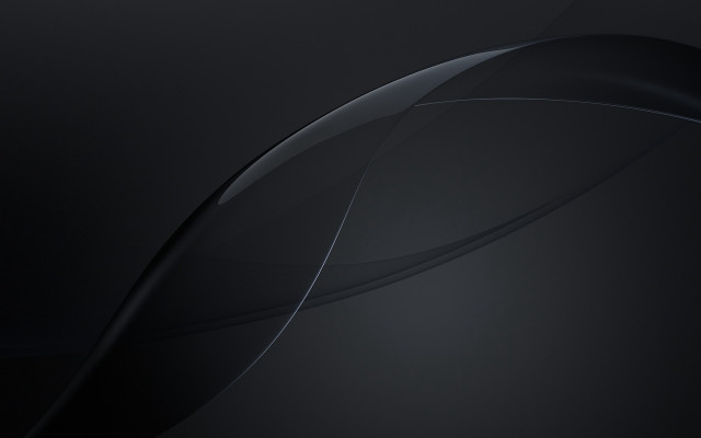 Black background curved design minimalism free wallpaper for desktop - medium preview image