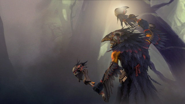 Bird person antipodeans concept art free wallpaper for desktop - medium preview image
