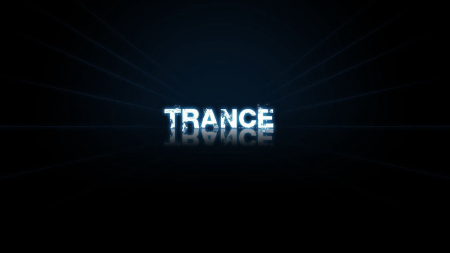 Dark background trance blue light free wallpaper for desktop - medium preview image