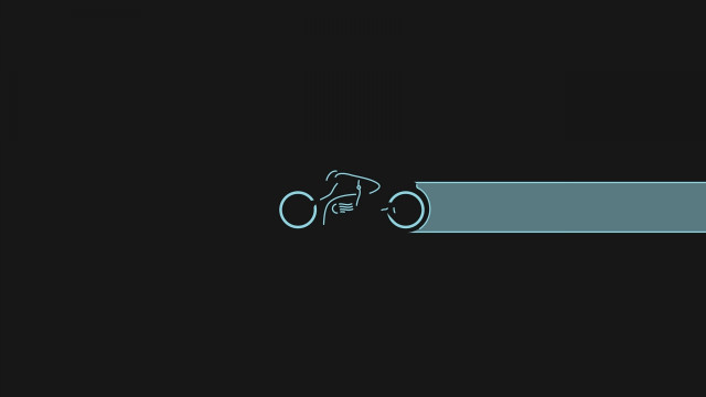 Person riding bike black background free wallpaper for desktop - medium preview image