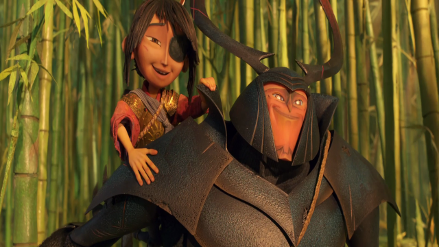 Animated couple bamboo trees background free wallpaper for desktop - medium preview image