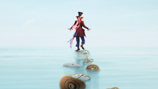 Person gear water clock poster free wallpaper for desktop - medium preview image