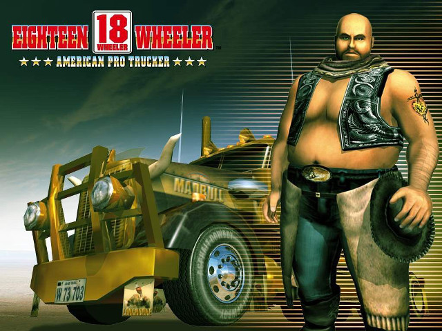 Man bulldozer game character caption free wallpaper for desktop - medium preview image