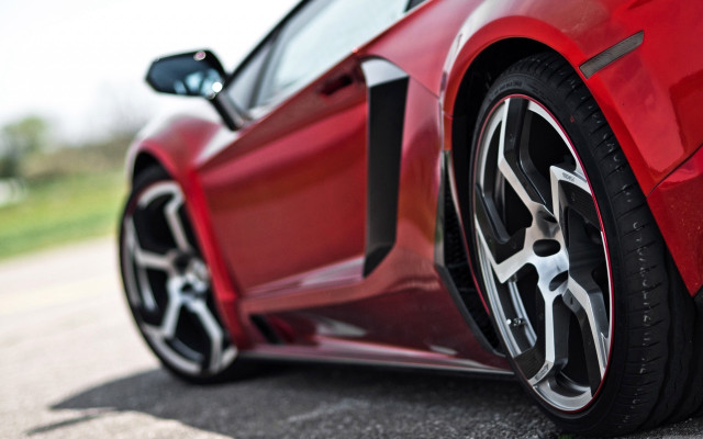 Red sports car door open #3 free wallpaper for desktop - medium preview image