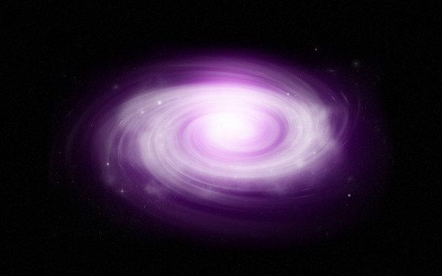 Purple spiral starry sky galaxy free wallpaper for desktop - medium preview image