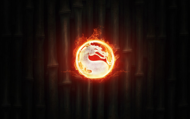 Fire horse circle fire black free wallpaper for desktop - medium preview image
