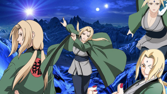 People green outfits mountain sky free wallpaper for desktop - medium preview image