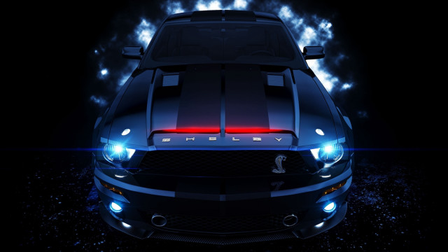 Mustang cobra digital art astronaut free wallpaper for desktop - medium preview image