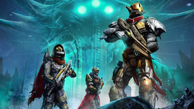 Knights aliens forest glow moon free wallpaper for desktop - medium preview image