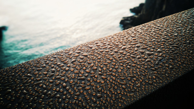 Metal surface water cliff carol free wallpaper for desktop - medium preview image