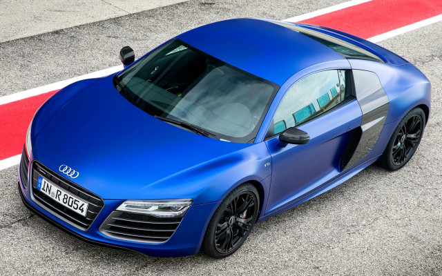 Blue car race track red #2 free wallpaper for desktop - medium preview image