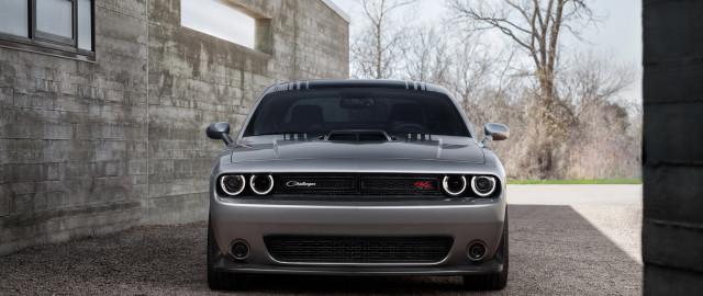 Silver dodge charger brick wall free wallpaper for desktop - medium preview image