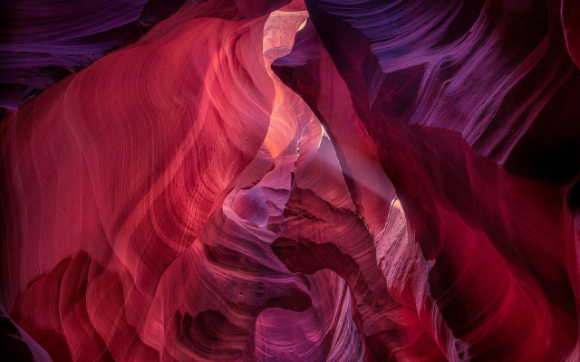 Colorful rock formation narrow surface free wallpaper for desktop - medium preview image