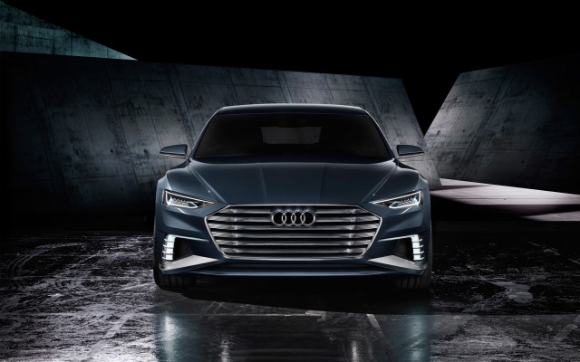 Dark car panfuturism 3d render free wallpaper for desktop - medium preview image