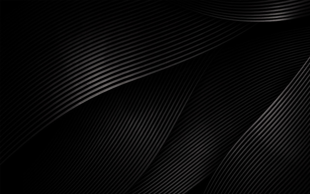Black wavy white stripe generative free wallpaper for desktop - medium preview image