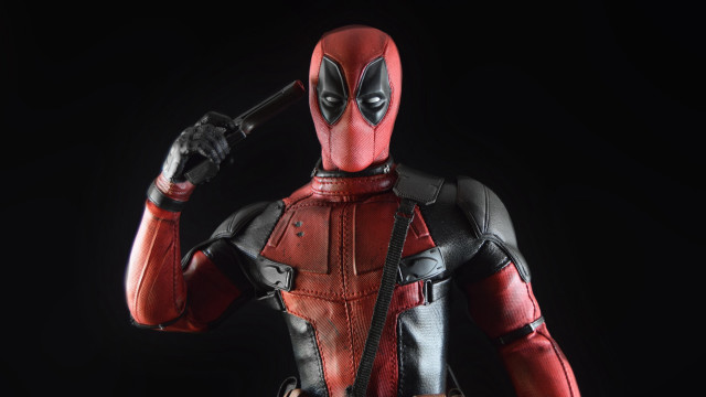 Deadpool suit bat mask neoplasticism free wallpaper for desktop - medium preview image