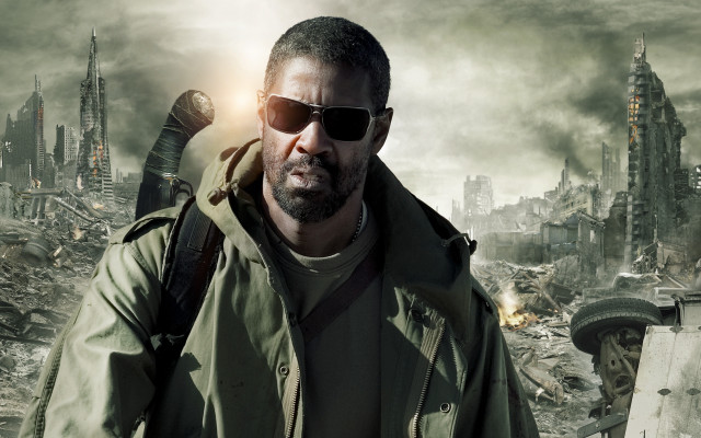 Afrofuturism destroyedcity manhunter sunglasses trenchcoat free wallpaper for desktop - medium preview image