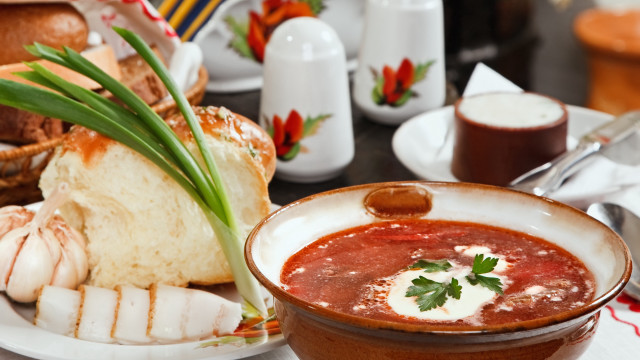 Soup bread ramen food photography free wallpaper for desktop - medium preview image