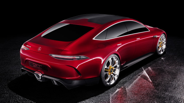 Red sports car dark room #77 free wallpaper for desktop - medium preview image