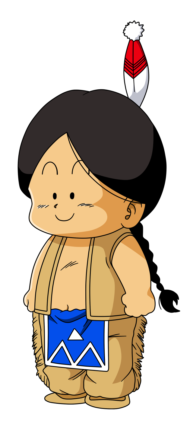 Cartoon character hat blue white free wallpaper for mobile - medium preview image