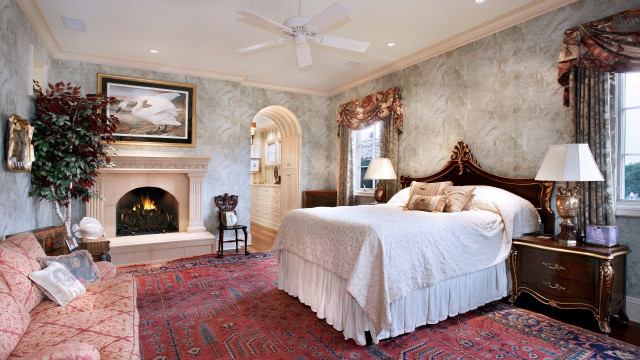 Bedroom fireplace couch rug artscrafts free wallpaper for desktop - medium preview image