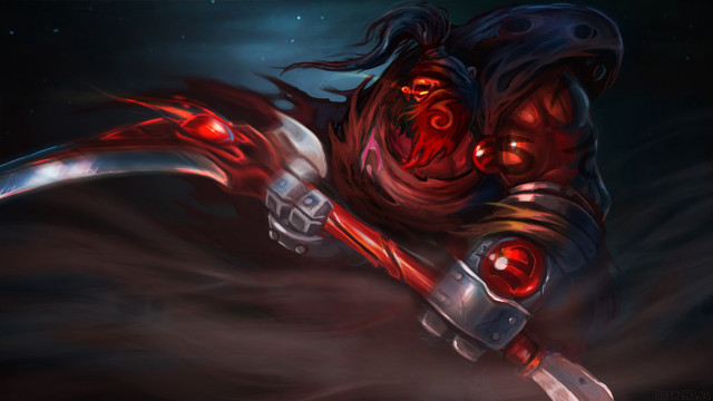 Demonic sword red glow black free wallpaper for desktop - medium preview image