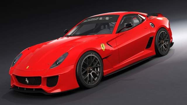 Red sports car studio black #3 free wallpaper for desktop - medium preview image