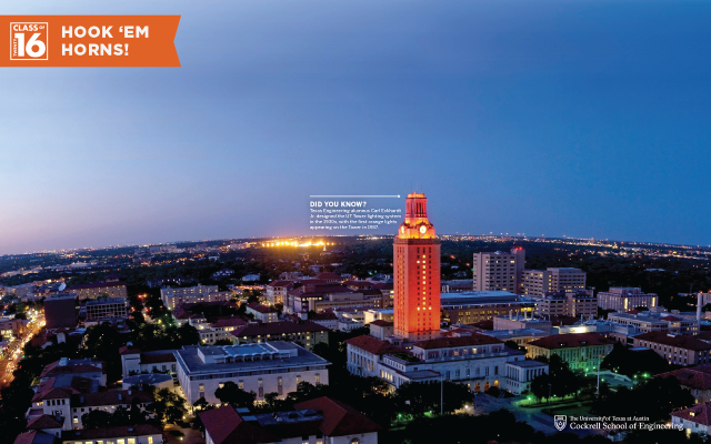 City tower clock night skyline free wallpaper for desktop - medium preview image