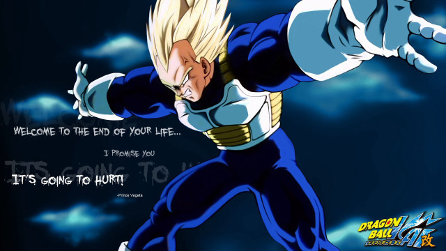 Vegeta super saiyan outstretched arm free wallpaper for desktop - medium preview image