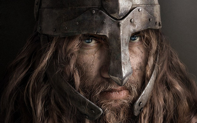 Man long hair helmet serious free wallpaper for desktop - medium preview image