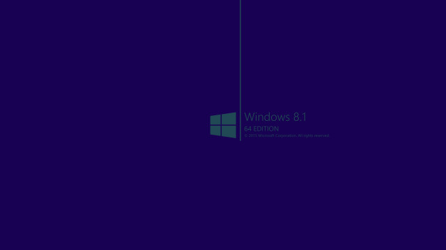 Blue wallpaper windows8 logo minimalist free wallpaper for desktop - medium preview image