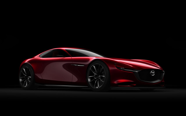Red sports car dark room #10 free wallpaper for desktop - medium preview image