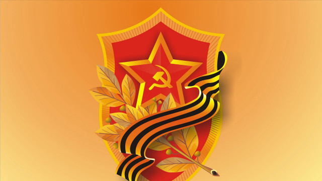 Red yellow shield star pencil free wallpaper for desktop - medium preview image