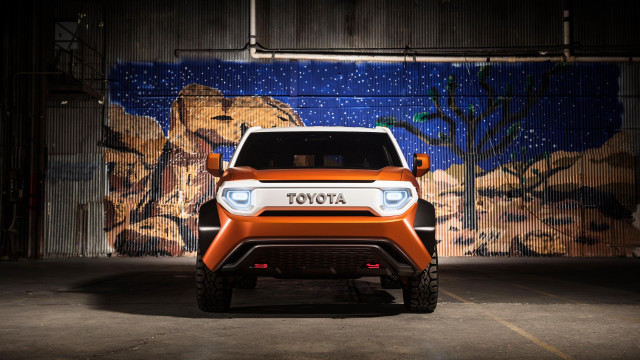 Toyota truck garage mural lion free wallpaper for desktop - medium preview image
