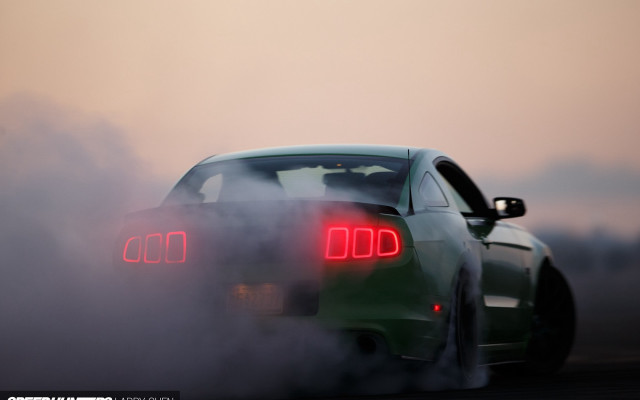 Green smoke cobra pastel car free wallpaper for desktop - medium preview image