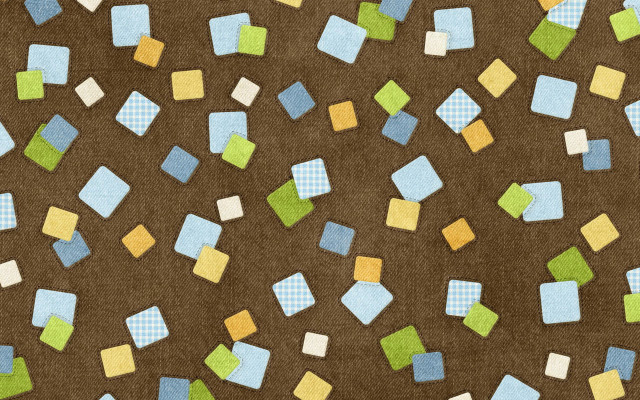 Brown checkered blue green puzzle free wallpaper for desktop - medium preview image