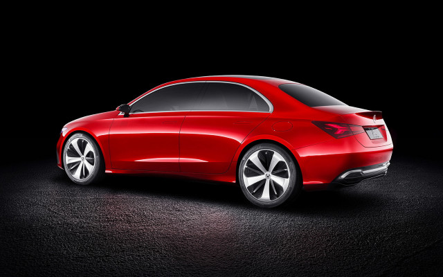 Red car dark room black #9 free wallpaper for desktop - medium preview image