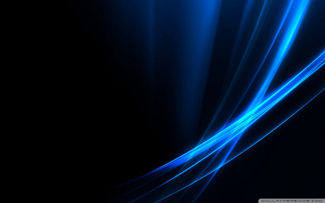 Dark blue curved light black free wallpaper for desktop - medium preview image