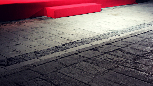 Red couch brick floor red free wallpaper for desktop - medium preview image