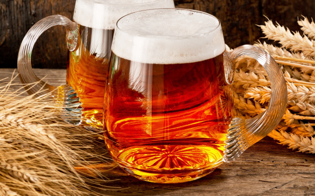 Beer pitcher mug wheat barley free wallpaper for desktop - medium preview image