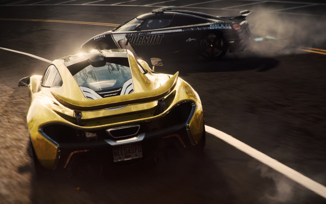 Cars smoke police danluvisi cinematic free wallpaper for desktop - medium preview image