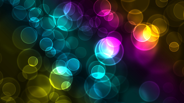 Blurry colorful background circles light free wallpaper for desktop - medium preview image
