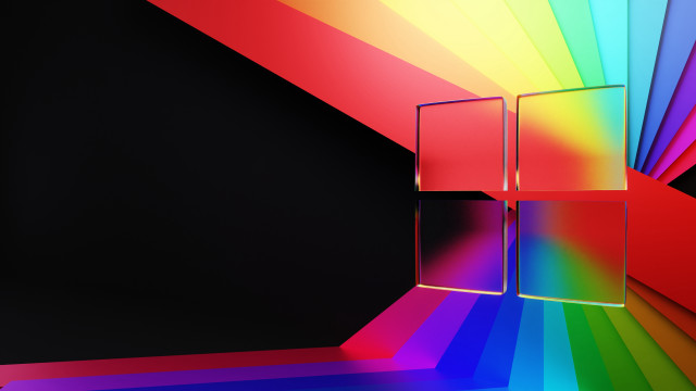 Rainbow background square rainbow rectangle free wallpaper for desktop - medium preview image