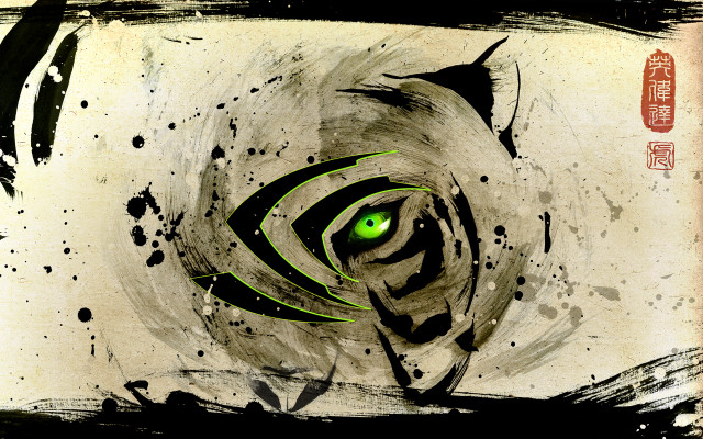 Tiger green eyes black spots free wallpaper for desktop - medium preview image