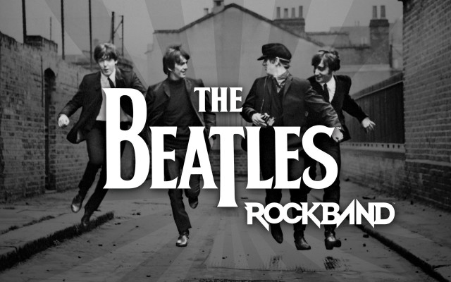 The beatles rock band running free wallpaper for desktop - medium preview image