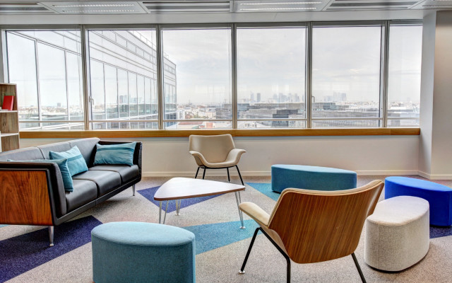 Cityscape indoor couch chairs table free wallpaper for desktop - medium preview image