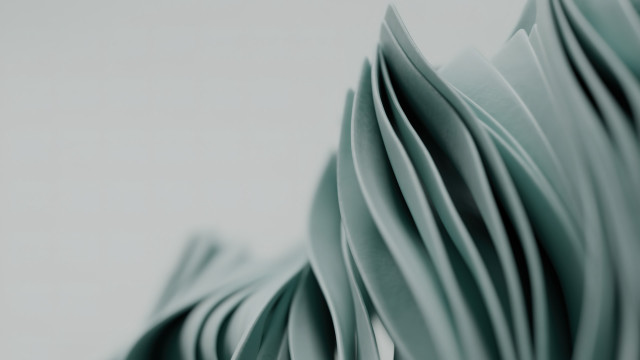 Green object closeup blurry background free wallpaper for desktop - medium preview image