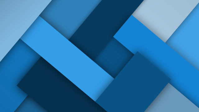 Blue abstract overlapping shapes lines free wallpaper for desktop - medium preview image