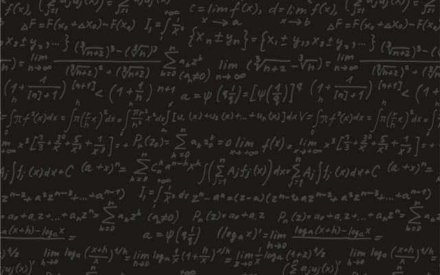 Blackboard writing white text notes free wallpaper for desktop - medium preview image